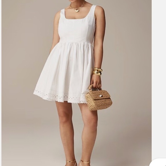 J. Crew Dresses & Skirts - J. crew Fit-and-flare mini dress w/ Rick Rack Trim